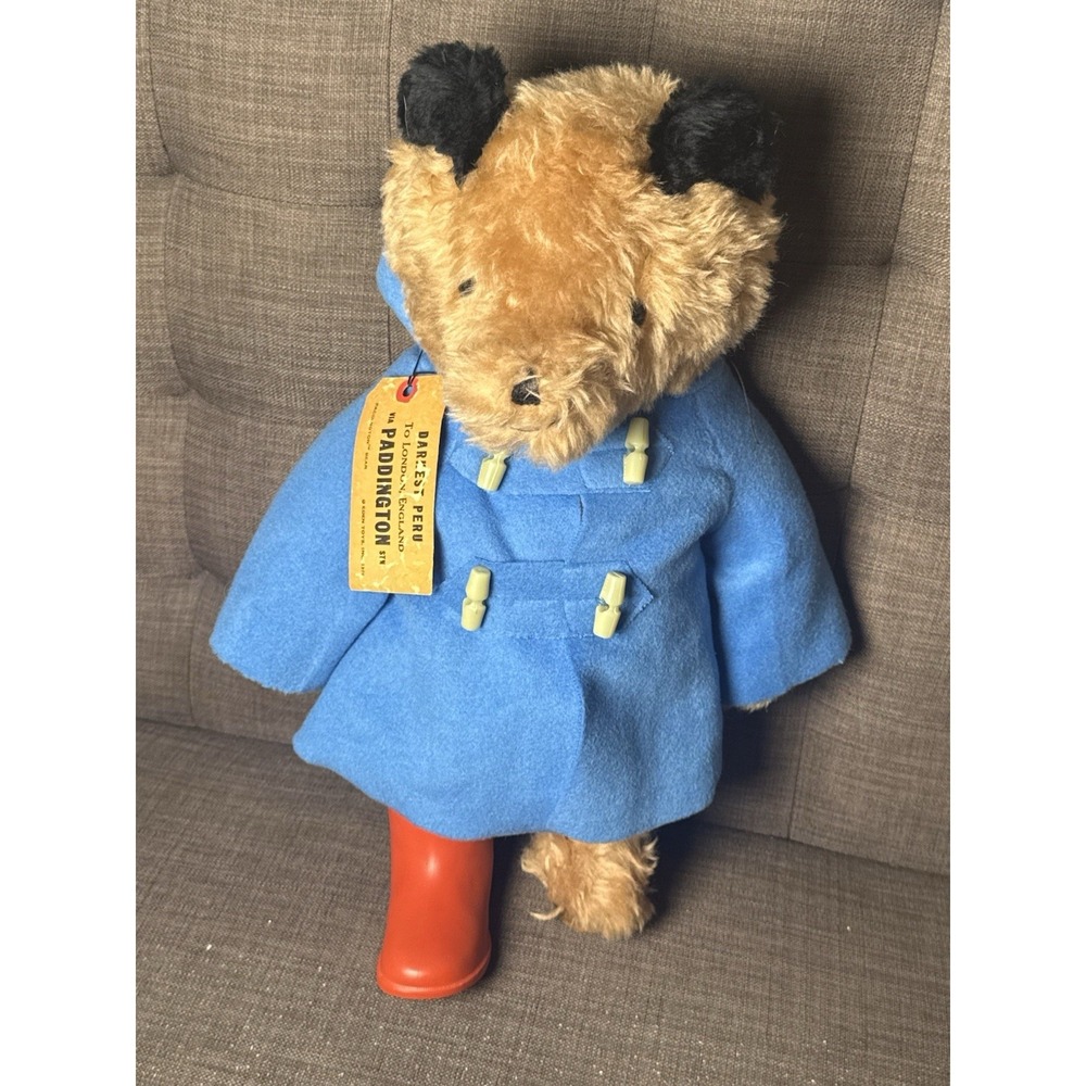 NWT Vintage 70's 1977 Saks Fifth Avenue Eden Toys Paddington Bear